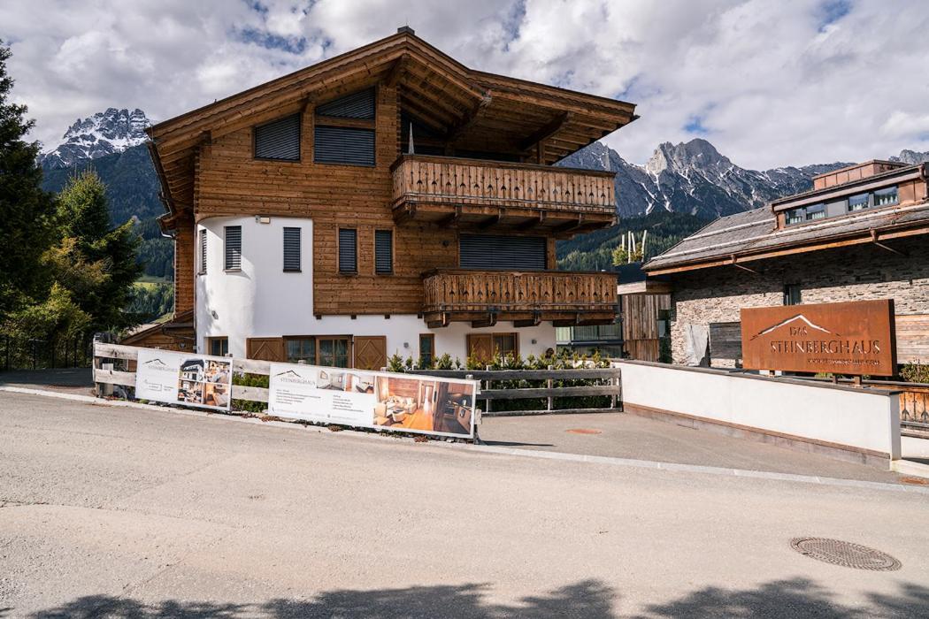 Steinberghaus Apartments Leogang Extérieur photo